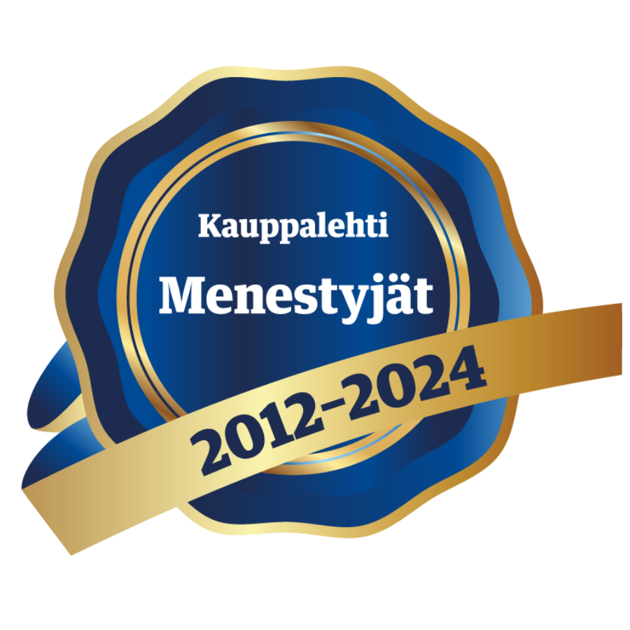 Kauppalehti Kestomenestyjät 2012–2024 — Saintex